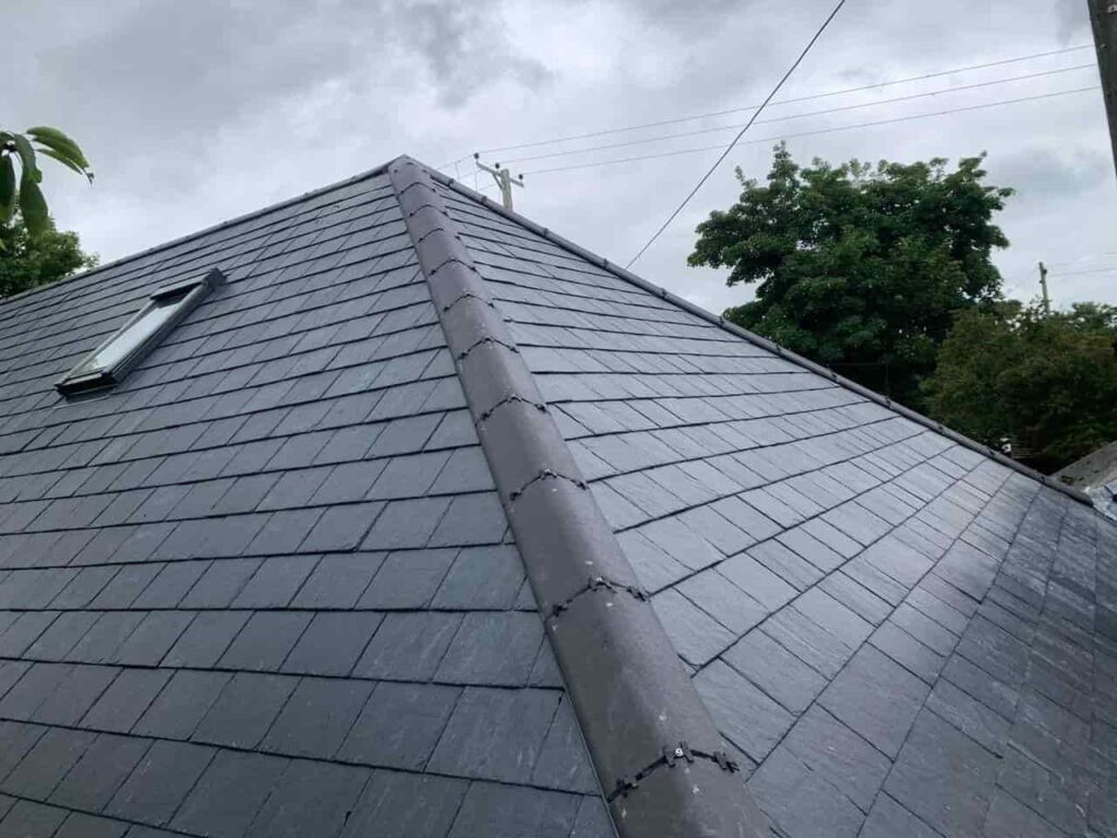 This is a photo of a Slate roof installation installed in Gravesend.