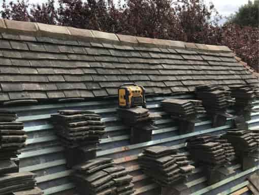 This is a photo of a roof repair carried out in Gravesend, Kent. Works have been carried out by Gravesend Roofing
